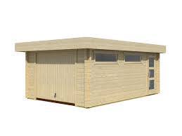 Entdecke 645 anzeigen für garage mit gartenhaus zu bestpreisen. Holzgarage Canberra 44 Inkl Schwingtor Von Lasita Maja