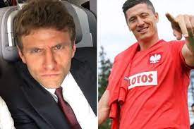 Hij speelt ook sinds 2008 bij het pools voetbalelftal. Thomas Muller Und Robert Lewandowski Die Fussball Giganten Im Privaten Vergleich Gala De