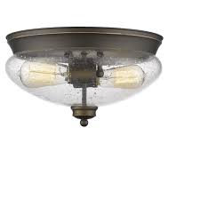 2 Light 7 5 Ceiling Light Flush Mount Olde Bronze Z Lite Target