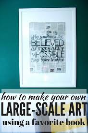 Fabric sewing, quilting & knitting : Diy Book Quote Art Turn Old Book Pages Into Art Love Renovations