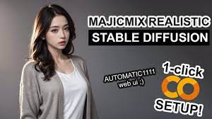 majicMIX realistic - Stable Diffusion 1-CLICK Google Colab Setup - YouTube