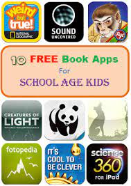 10 Free Book Apps For School Age Kids Igamemom School Apps Learning Apps Kids App