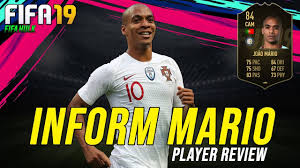 57432 scoresway soccer person id: Fifa 19 If Joao Mario Review Fut19 Inform 84 Joao Mario Review W Detailed Performance Stats Youtube