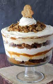 Gingerbread Cheesecake Trifle No Bake Christmas Dessert Recipe Christmas Trifle Recipes Desserts Trifle Recipe