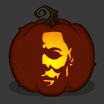 Michael myers halloween clean outline. Michael Myers Halloween Horror Pumpkin Carving Template Try With A White Pumpkin I Halloween Pumpkin Carving Stencils Pumpkin Carving Easy Pumpkin Carving