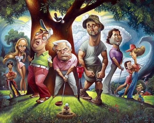 Bushwood - Tribute to Caddyshack – David O'Keefe Studios
