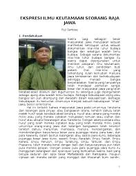 Dudutanipun saking serat menika nun inggih bilih. Doc Ekspresi Ilmu Keutamaan Seorang Raja Jawa Puji Santosa Drs M Hum Apu And Puji Santosa Academia Edu