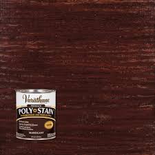 Maybe you would like to learn more about one of these? Varathane 1 Qt Mahogany Satin Oil Based Interior Stain And Polyurethane 2 Pack 339608 The Home Depot