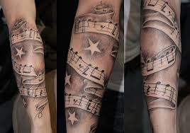 A half sleeve tattoo on your arm also offers enough space that an artist can really develop cool designs and still have the shoulder, back, chest and. Music Tattoos For Men Music Tattoo Designs Tattoos For Guys Music Tattoos