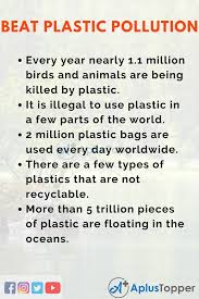 2 (b) why is the base of a cooking pan generally made thick ? Speech On Beat Plastic Pollution For Students And Children In English A Plus Topper