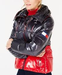 Check spelling or type a new query. Tommy Hilfiger Hooded Colorblock Puffer Coat Navy Red Xxl Puffer Coat Macys Fashion Coats For Women