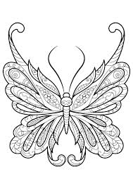 Butterfly Coloring Pages For Adults Best Coloring Pages For Kids Insect Coloring Pages Flower Coloring Pages Butterfly Coloring Page