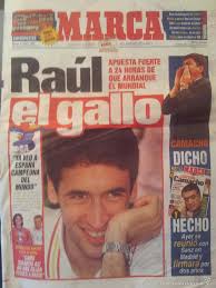 marca 9/junio/1998 raul el gallo en alusión al