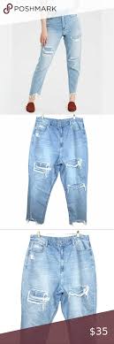 American Eagle Curvy Mom Jean Distressed Plus Size Mom Jeans American Eagle Plus Size