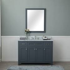 This Vanity Is The True Definition Of Sophistication And Class What Makes This Collection Unique Is It Is C Bathroom Vanity Grey Bathroom Vanity Blue Bathroom