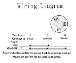 Universal petrol/diesel ignition starter switch fork lift truck + wiring diagram. 3 Position Ignition Switch Wiring Diagram 6 2 Fuel Filter Housing Deviille Yenpancane Jeanjaures37 Fr