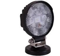 Buyers 1492130 5" Round Clear LED Magnetic Base Portable Flood Light, 12-24V
