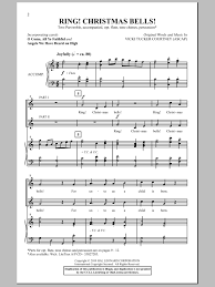 Ring Christmas Bells Ring Christmas Bells Choral Music Download