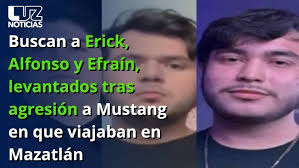Buscan a Erick, Alfonso y Efraín, levantados tras agresión a Mustang en que  viajaban en Mazatlán