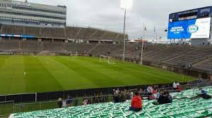 rentschler field section 124 home of uconn huskies