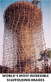 Incredible Architecture Surrounded By Incredible Scaffolding The World S Best Scaffolding Architecture Architecture Scaffolding Bamboo Architecture