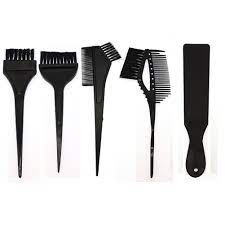 1 mixing bowl / 1 brush / 1 comb/brush. 5pcs Big Black Hair Color Dye Comb Brushes Board Tool Kit Set Tint Coloring For Diy Salon Alexnld Com