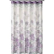 Home Classics Francesca Fabric Shower Curtain Purple Fabric Shower Curtains Purple Shower Curtain Gray Shower Curtains