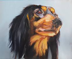 These works of art are created in oil or acrylic paint by a master portrait painting artist. Pet Portrait From Your Photos Custom Pet Painting Dog Art Etsy In 2021 Custom Pet Painting Pet Portraits Pet Paintings Dogs
