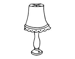 You are viewing some lamp page sketch templates click on a template to sketch over it and color it in and share with your family and friends. Table Lamp Coloring Page Coloringcrew Com