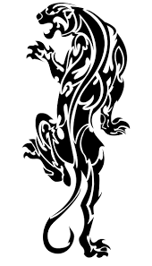 Here's 's completed tattoo of a panther done in my tribal nature style. Pantera Tribal Tattoo By Chronophoenix Designs Interfaces Tattoo Tribal Tattoos Meanings Tribal Tribal Tattoos Tribal Animal Tattoos Tribal Tiger Tattoo