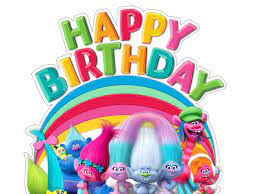 Trolls Birthday Party Printables From Asimplelifeandeverythingnice Com Google Drive Feste A Tema Festa Per Bambini Buon Compleanno