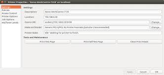 Networking Adding A Xerox Printer To Ubuntu 16 04 Ask Ubuntu