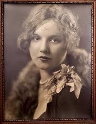 Portrait of a young woman from 1926 or 1927