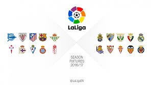 League, teams and player statistics. The Complete 2016 17 Fixture List For Each Laliga Team Cute766