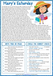 past simple tense esl worksheets