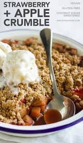 Strawberry And Apple Crumble Amy Le Creations Recipe Apple Crumble Recipe Apple Crumble Crumble Recipe