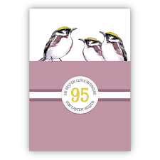 Geburtstagskarte Zum 1 Geburtstag Blau Rosa Vogel Zeichnung Inklusive Umschlag Schreibwaren Partybedarf Handmade Produkte Ayurvedanetworkbhu Com