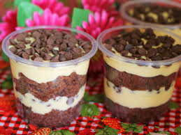 Bolo de pote - Mousse de Chocolate