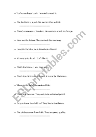 A relative clause is one kind of dependent clause. Relative Clauses Esl Worksheet By Sabrinam86