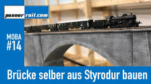 Spur n tunnelportal, mauern, felsen z n ho tt in. 14 Meine H0 Modelleisenbahn Anlage Eisenbahnbrucke Mit Holz Und Styrodur Selber Bauen Youtube