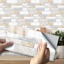 2021 kitchen tile design trends. 9pcs Removable Marble Tile Sticker Self Adhesive Waterproof For Bathroom Decor Fashion Home Garde Mosaic Tile Stickers Bathroom Wall Stickers Stick On Tiles