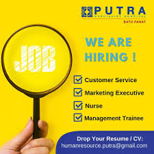 Muslim impiana putera batu, johor bölgesindeki batu pahat'ta yer almaktadır. We Are Hiring Putra Specialist Hospital Batu Pahat Facebook