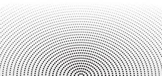 Abstract Halftone Dots Background With Circular Style Halftone Dots Halftone Circular Abstract