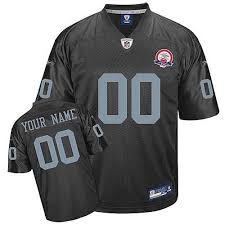Browse our raiders custom jerseys and uniforms online. Raiders Personalized Authentic Black With Afl 50th Anniversary Patch Nfl Jersey S 3xl Custom Jerseys Jersey Custom