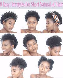 From natural to dramatic colors. 8 Easy Protective Hairstyles For Short Natural 4c Hair That Will Not Damage Your Edges African American Hairstyle Videos Aahv