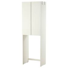 Lillangen Meuble Pour Machine A Laver Blanc 64x38x195 Cm Ikea Kast Voor Wasmachine Kast Wasmachine Kast