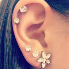I Want This On My Left Ear Different Ear Piercings Piercings Cute Ear Piercings