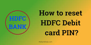 Steps to pay hdfc credit card bill through a debit card (offline) visit any one of the hdfc atm kiosks insert your hdfc debit card and enter the pin select your preferred language How To Reset Hdfc Debit Card Pin