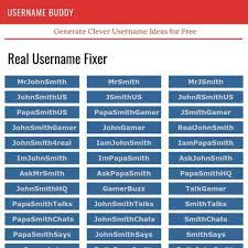 But hopefully, we can give you a bit of a push to spark your own ideas. Real Username Fixer Find Close Match Alternatives To Your Original Name Username Ideas Creative Usernames For Instagram Instagram Username Ideas