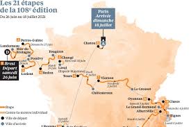 Competing teams and riders for tour de france 2021. Parcours Du Tour De France 2021 Decouvrez La Carte Des Etapes